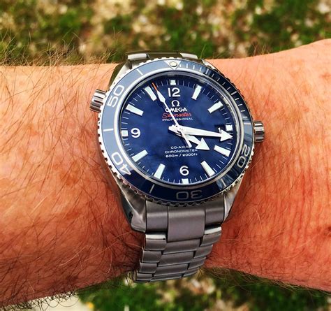 omega seamaster planet ocean titanium 42mm|omega planet ocean liquid metal.